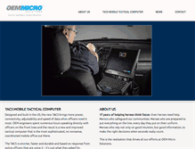 Tablet Screenshot of oemmicro.com